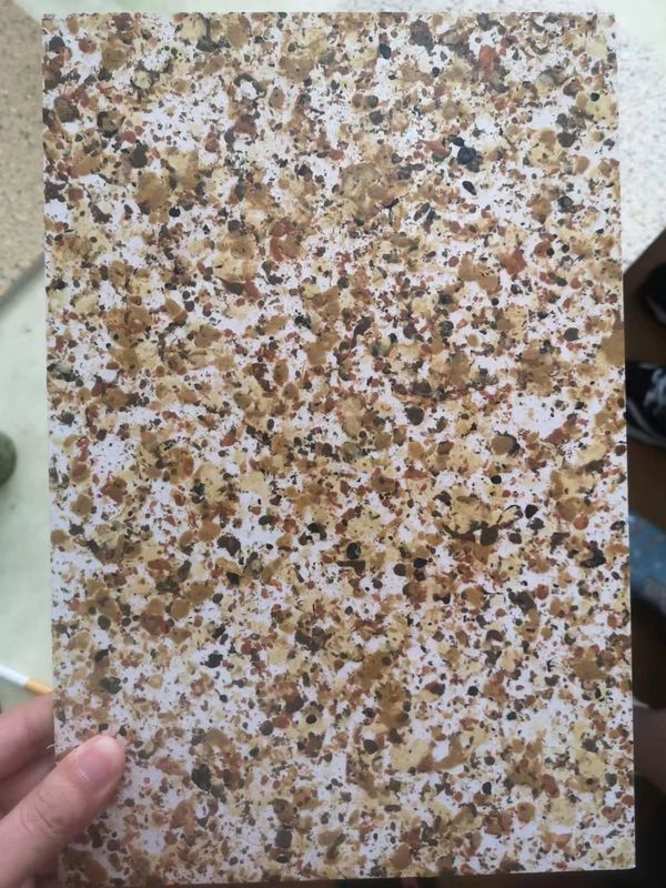 Imitazione esteriore effetto granito Vernice Vernice murale simile a Dulux Casa all'aperto