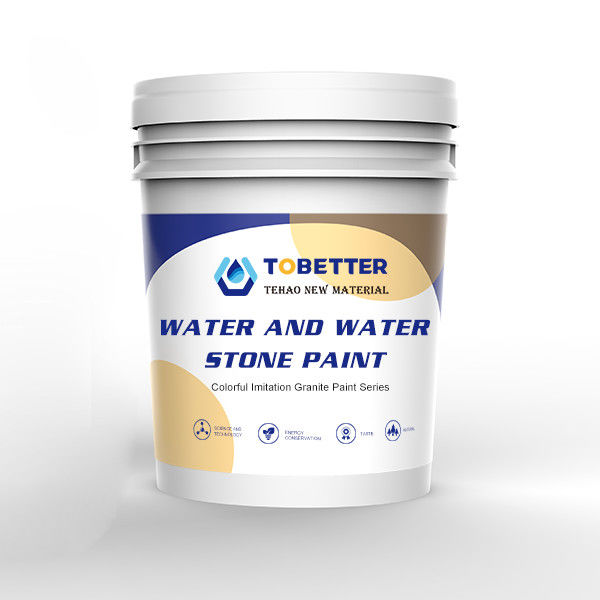 Imitazione esteriore effetto granito Vernice Vernice murale simile a Dulux Casa all'aperto