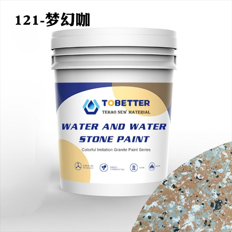 121 Granito Imitazione Pietra Vernice Acqua E Acqua Simile A Dulux Falsa Vernice Di Pietra