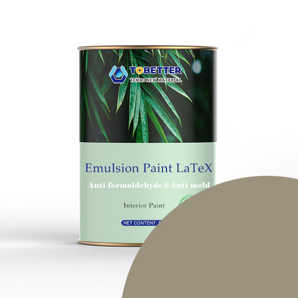 Antiformaldeide Resistente alle macchie Vernice impermeabilizzante per pareti interne opache profonde con protezione UV