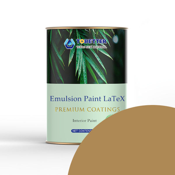 Eco Brown Anti Formaldeide Vernice per pareti interne resistente al mildew