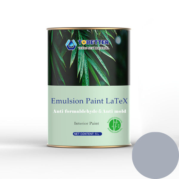 Vernice per pareti blu indigo chiaro per pareti interne Eco-friendly e resistente alla formaldeide
